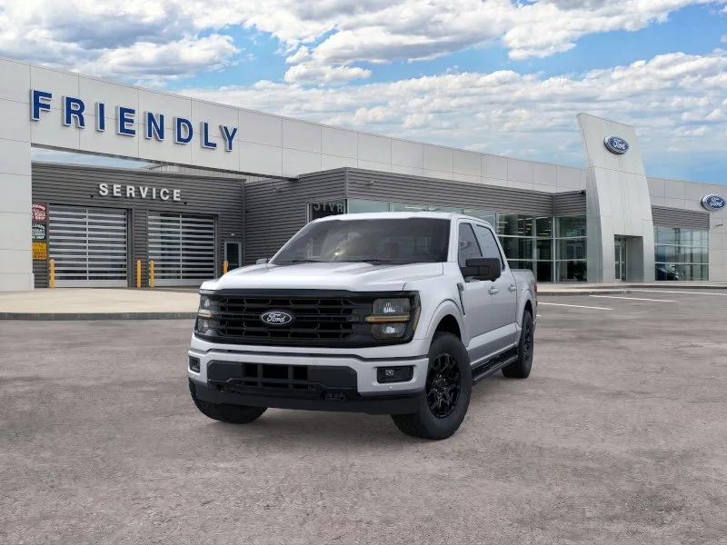 New 2026 Iconic Silver Metallic Ford XLT image 2