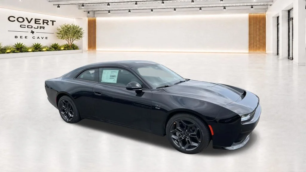 New 2025 Diamond Black Crystal Pearlcoat Dodge R/T image 4