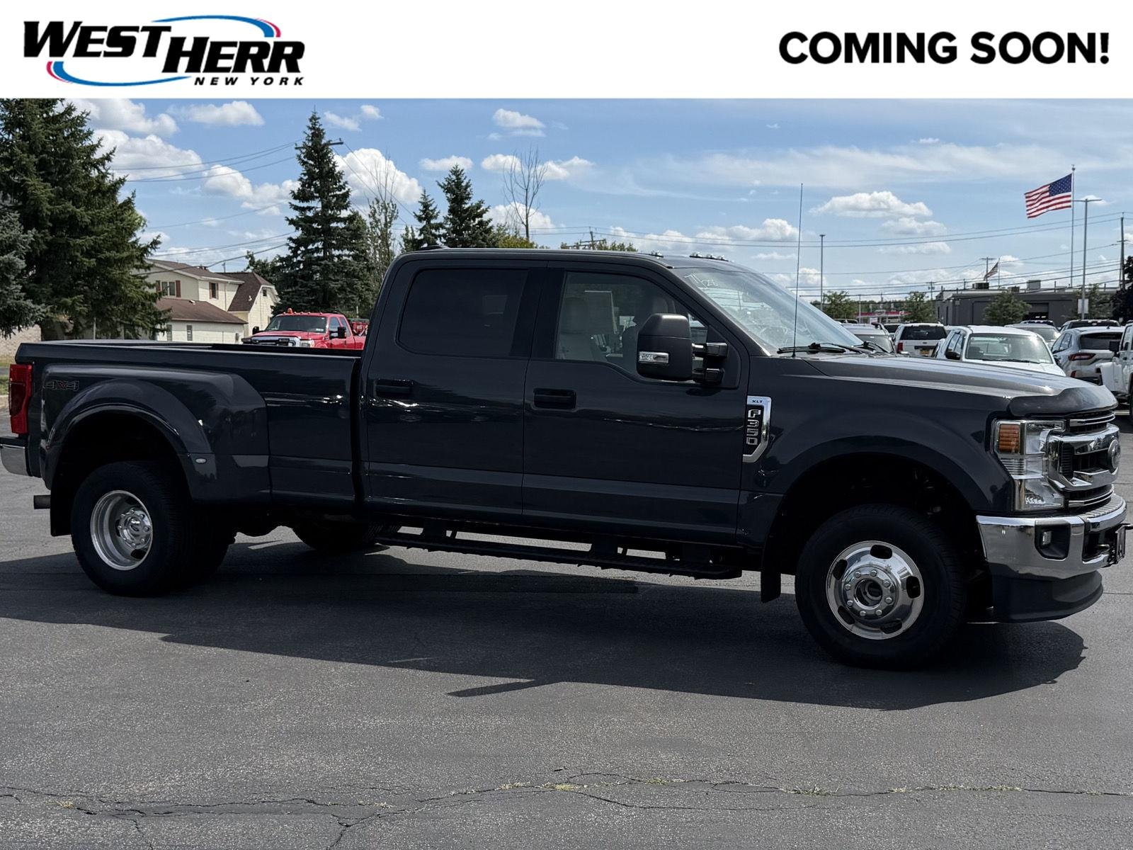 Used 2021 Lithium Gray Ford XLT image 1
