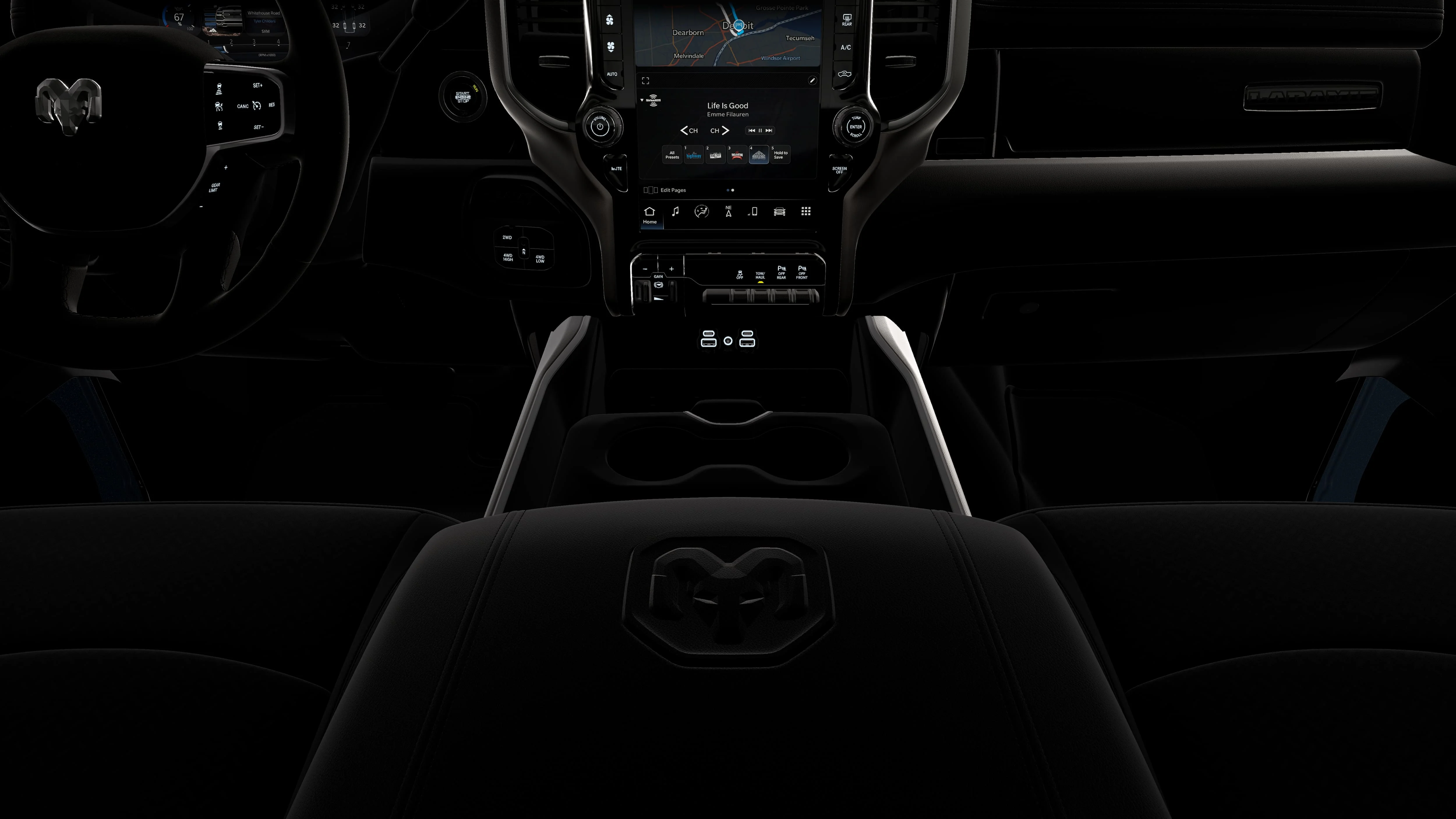 New 2026 Forged Blue Metallic Exterior Paint RAM LARAMIE image 17