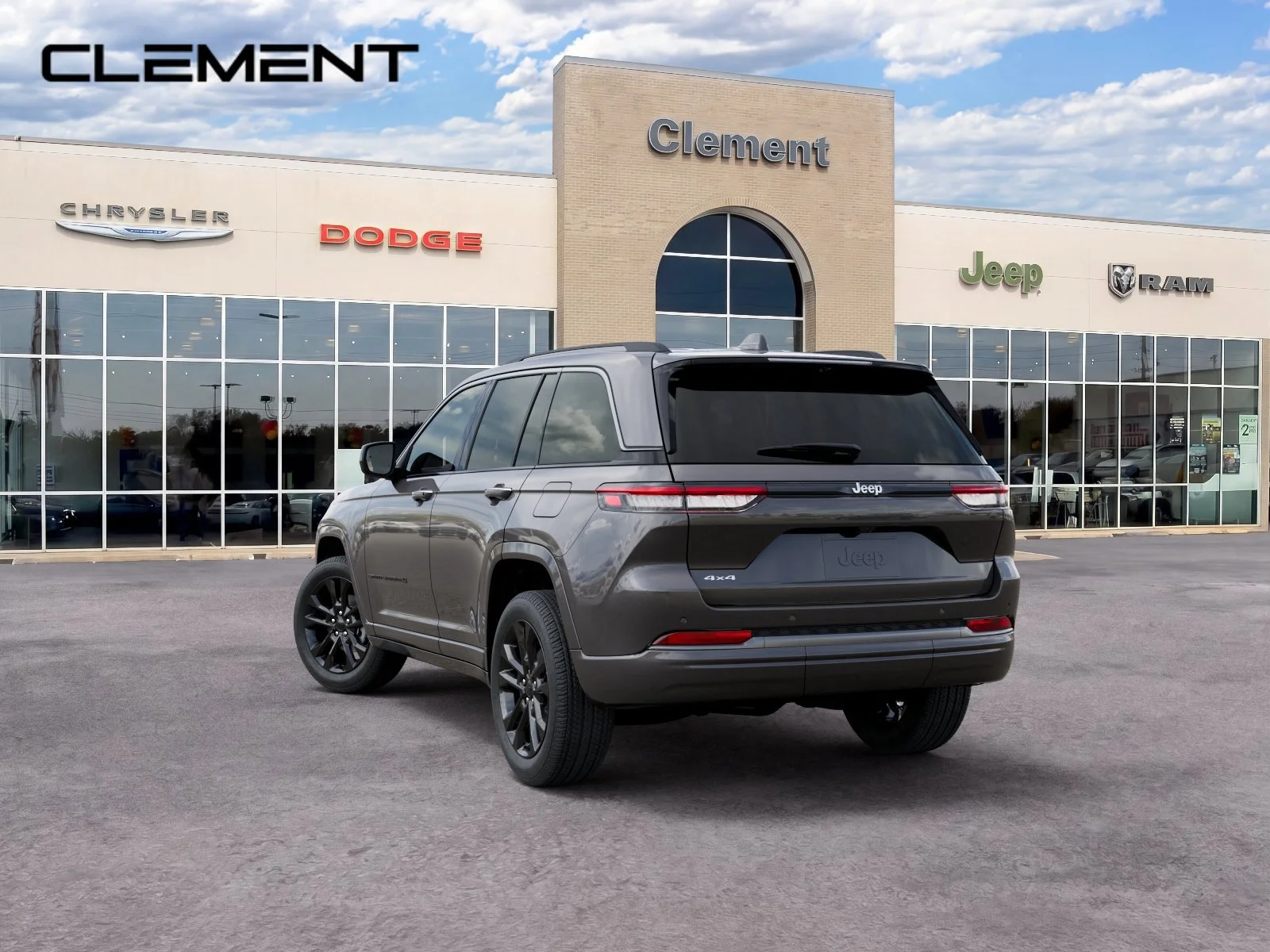 New 2026 Baltic Gray Metallic Clear-Coat Exterior Paint Jeep Limited Reserve image 3