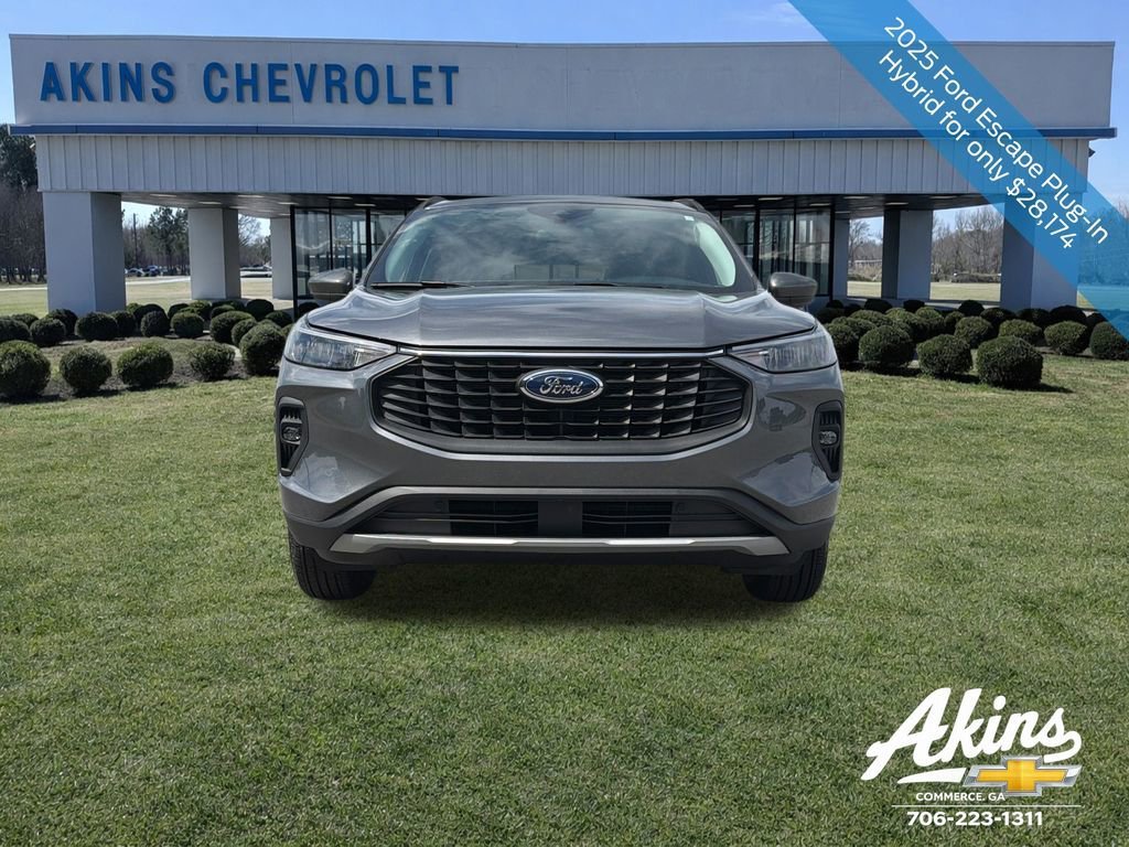 Used 2025 Ford Escape Plug-in hybrid PHEV with VIN 1FMCU0E16SUB29774 for sale in Commerce, GA