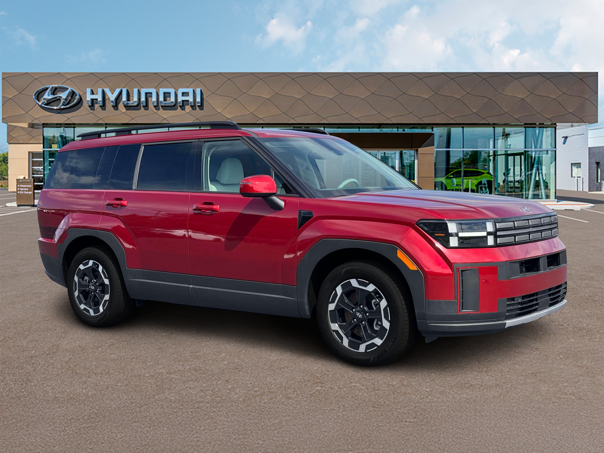 New 2027 Red Hyundai SEL AWD image 10