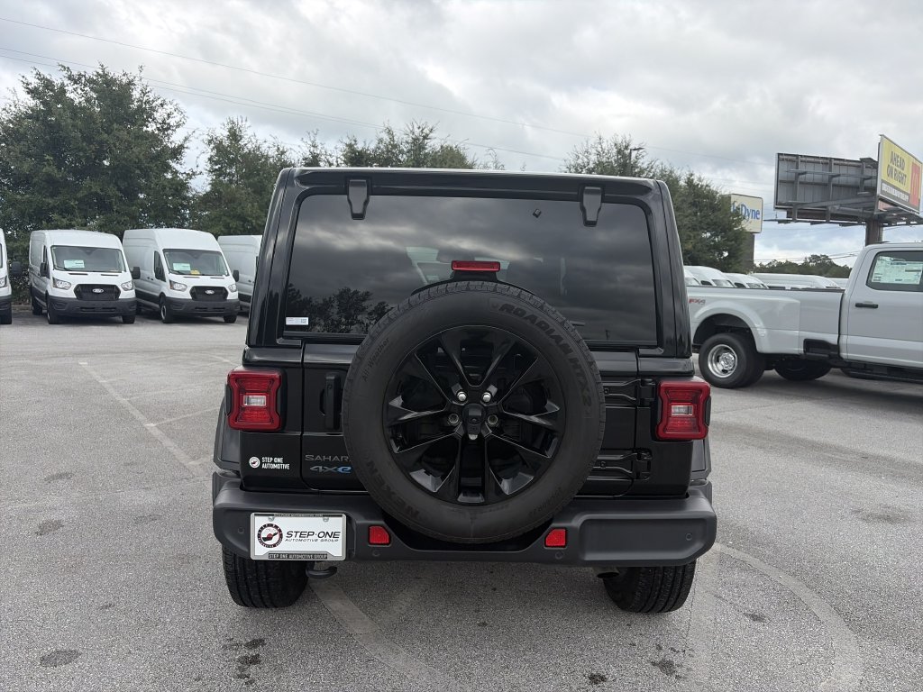 Used 2025 Black Jeep Sahara 4xe image 6