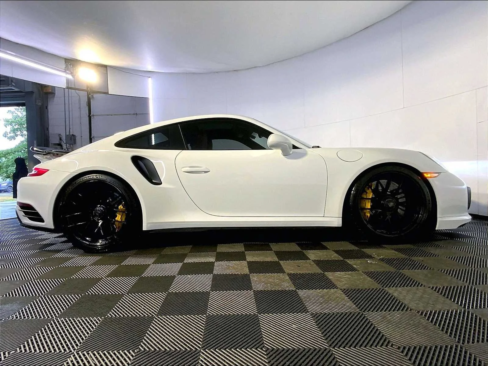 Certified Used 2017 Carrara White Metallic Porsche Turbo S image 8