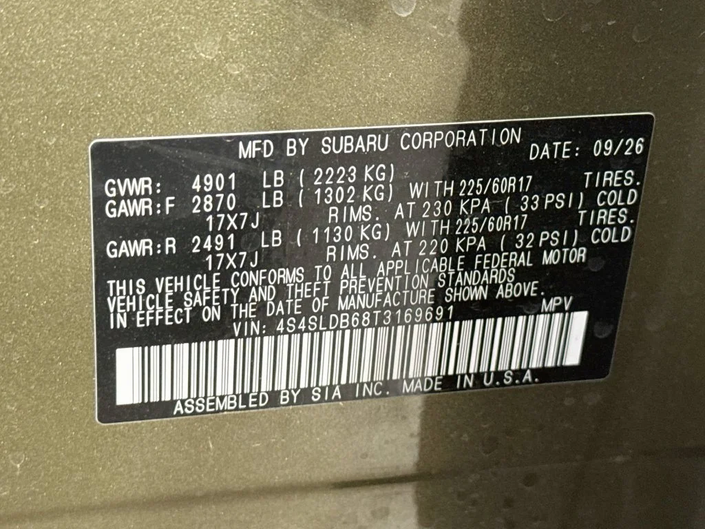 New 2026 Green Subaru Premium image 42