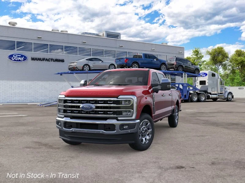 New 2026 Ruby Red Metallic Tinted Clearcoat Ford F-250® Lariat® image 2