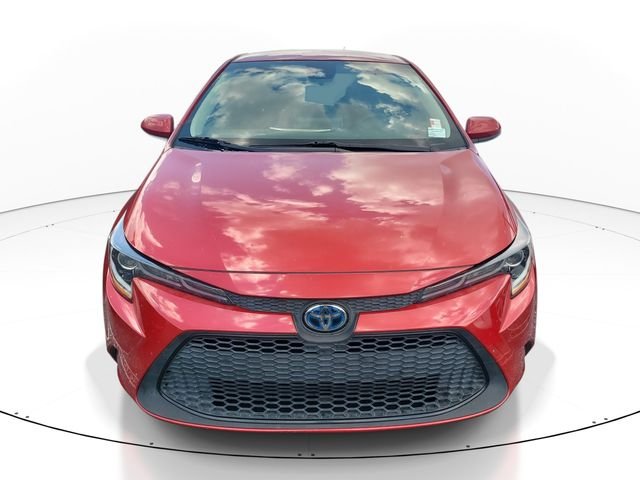 Used 2021 Red Toyota LE image 1