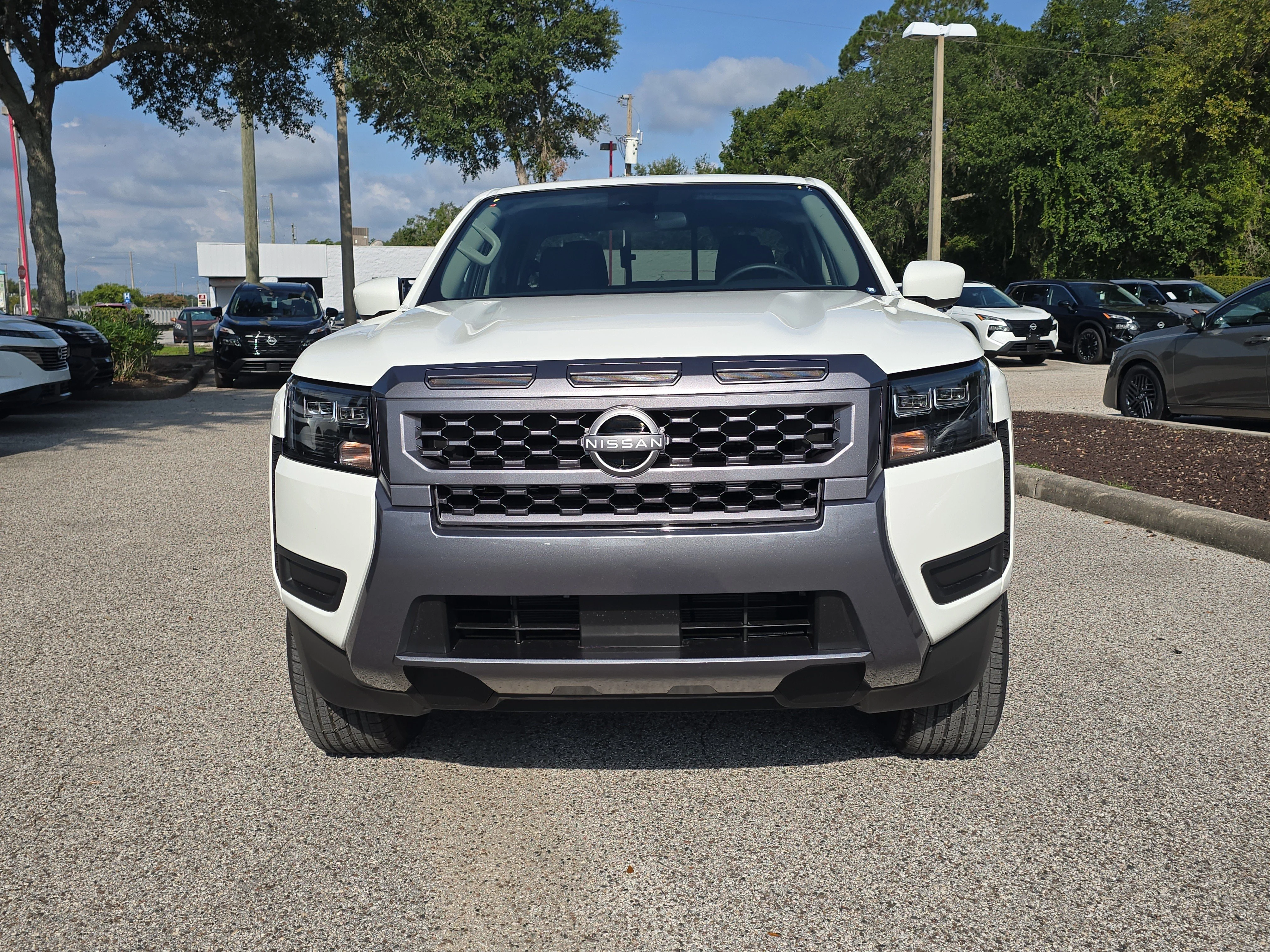 New 2026 Glacier White Nissan Crew Cab SV image 3