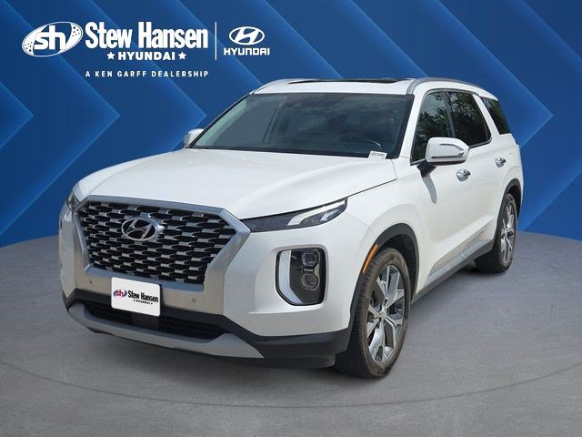 Used 2020 Hyper White Hyundai SEL image 1