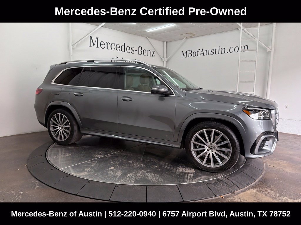Certified Used 2026 Gray Mercedes-Benz GLS 450 image 1