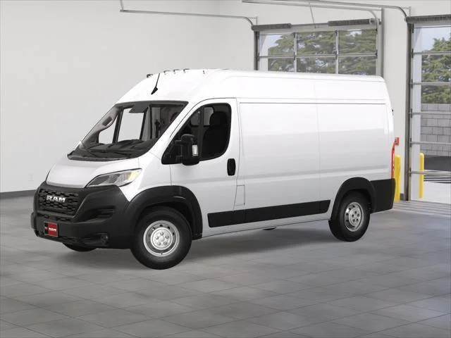 New 2024 Bright White Clear-Coat Exterior Paint RAM High Roof image 89
