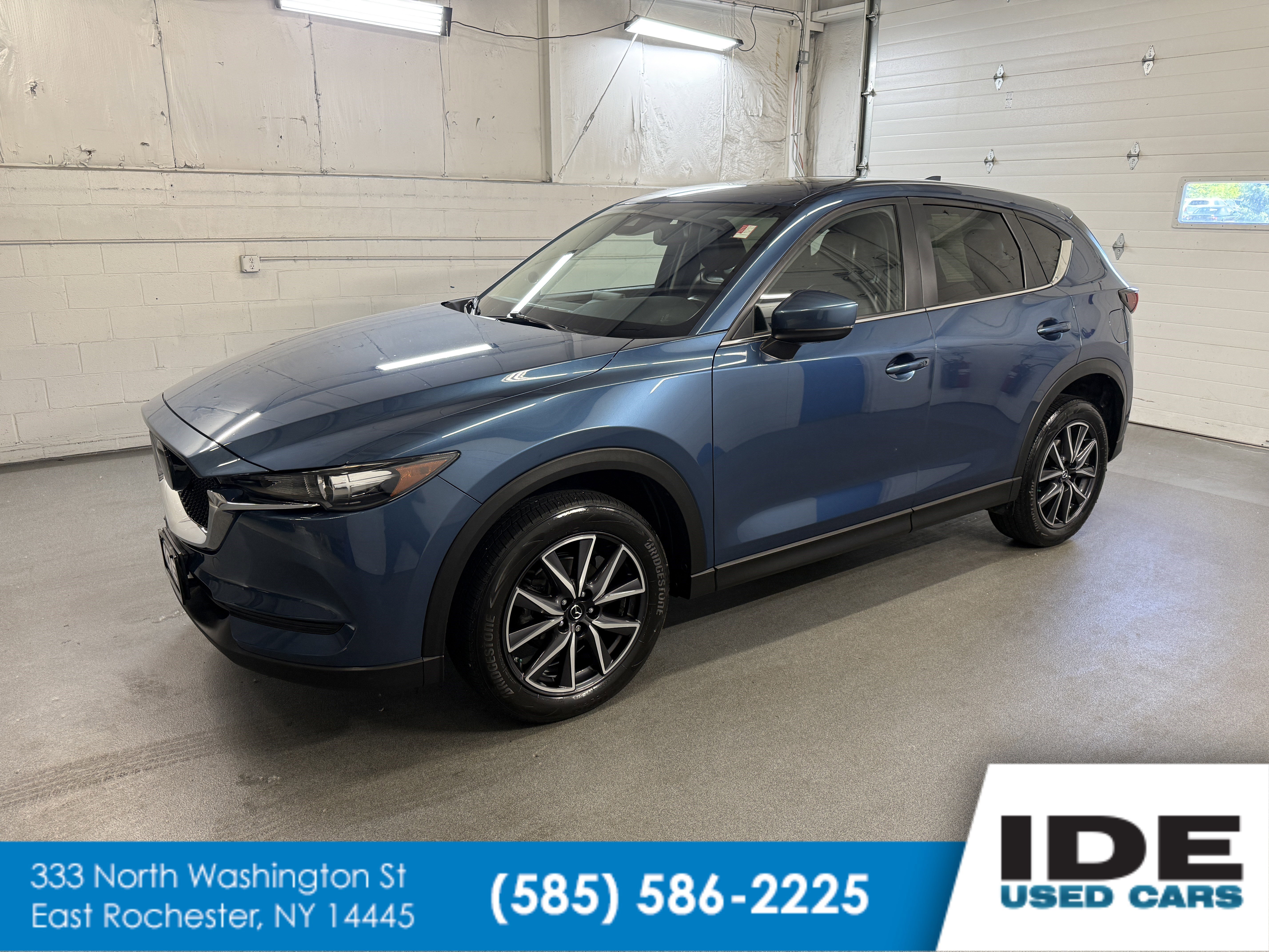 Used 2018 Eternal Blue Mica Mazda Touring image 1