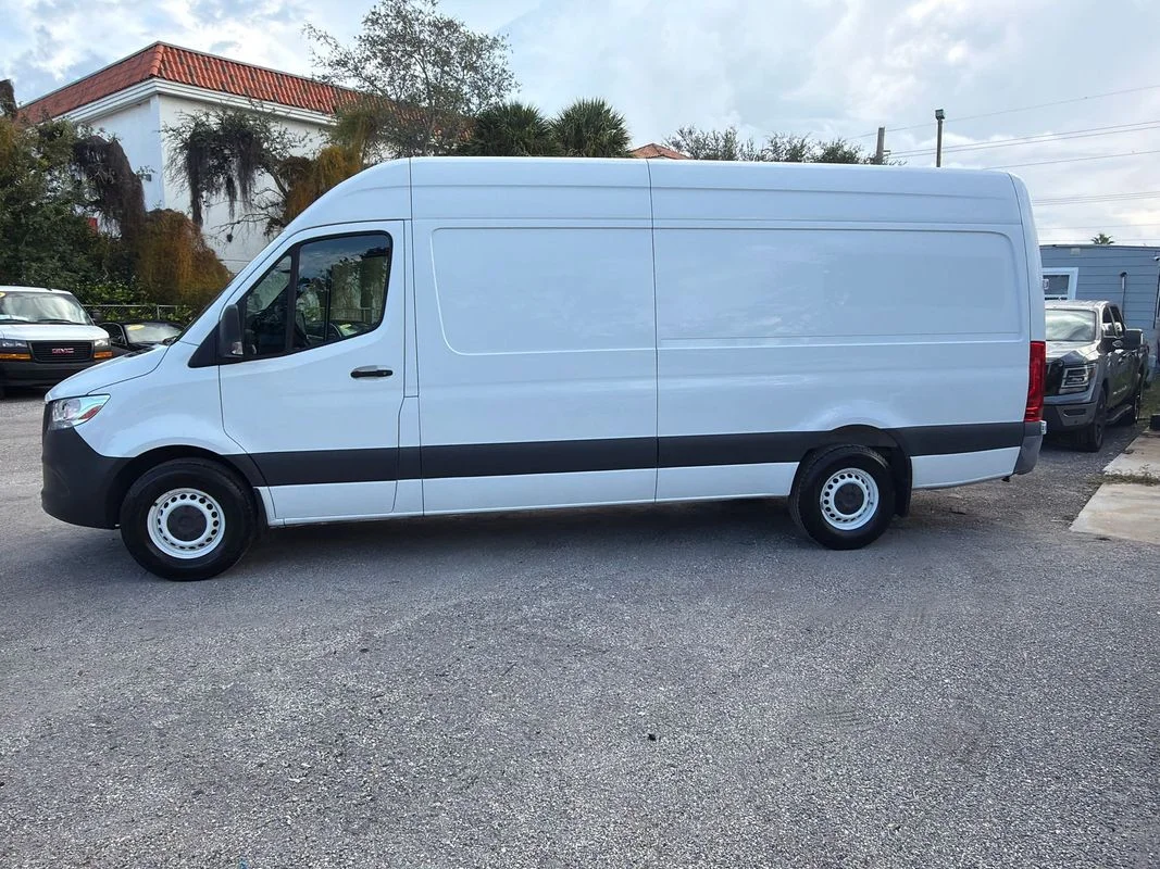 Used 2023 White Mercedes-Benz High Roof 4-Cyl Diesel image 2