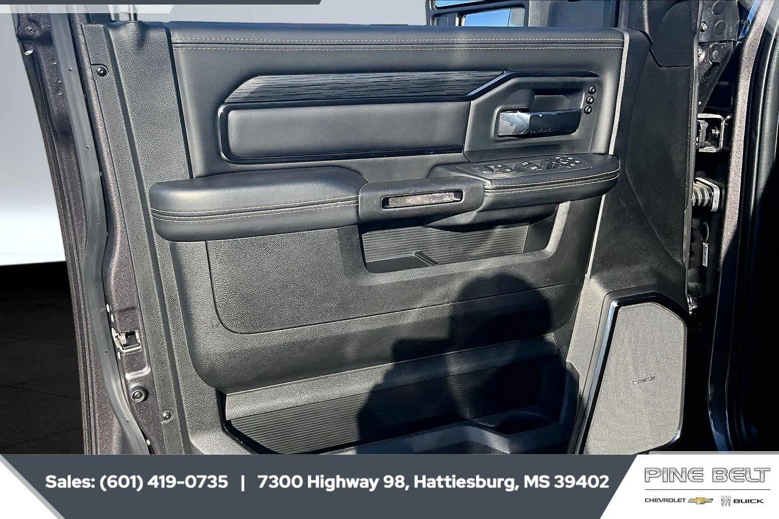 Used 2025 Granite Crystal Metallic Clearcoat Ram Rebel image 18