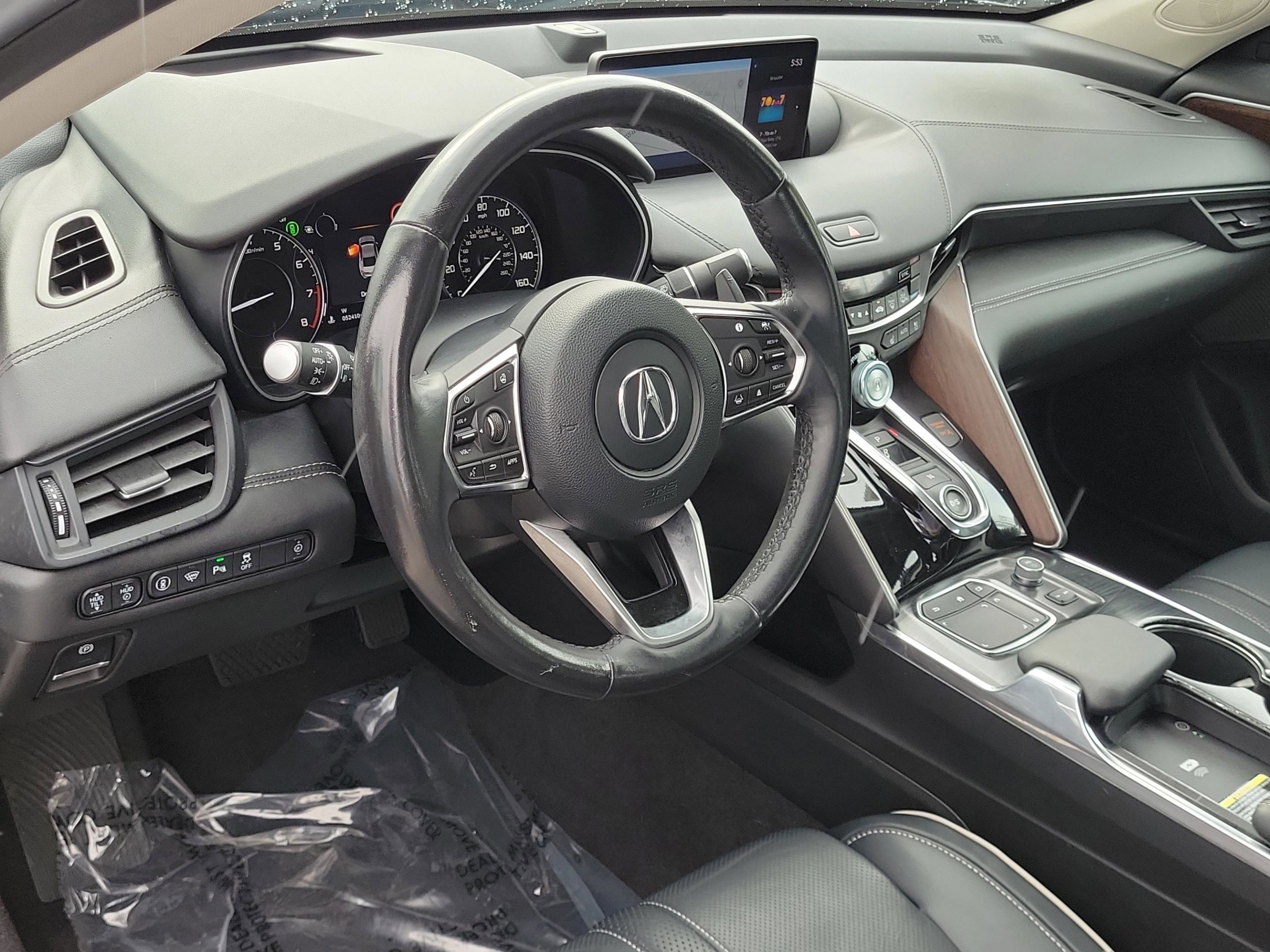 Used 2021 Majestic Black Pearl Acura SH-AWD with Advance Package image 59
