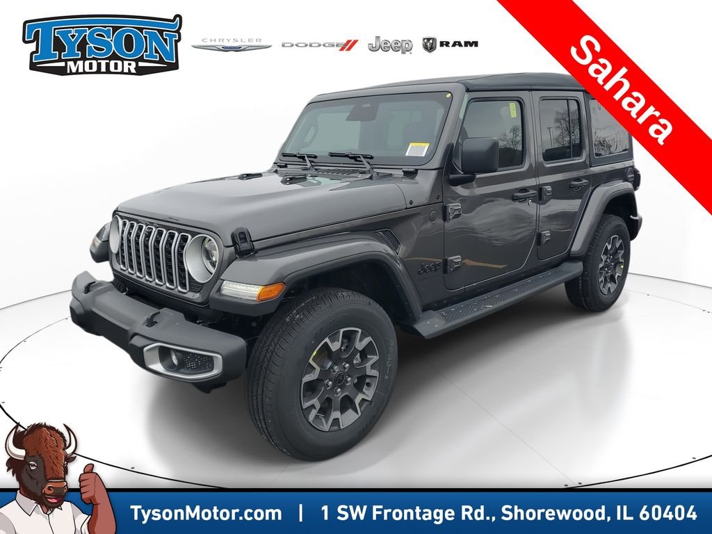 New 2026 Granite Crystal Metallic Clear-Coat Exterior Paint Jeep Sahara image 2