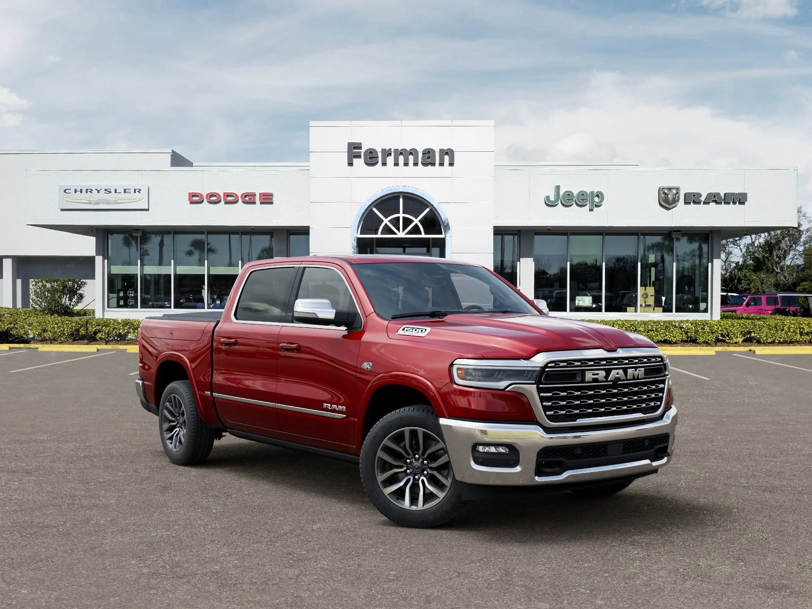 New 2026 Molten Red Pearlcoat RAM Limited image 31