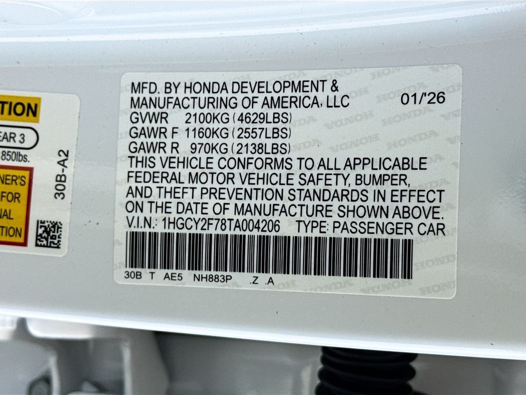 2026 Honda Accord Hybrid Sport-L - Photo 33