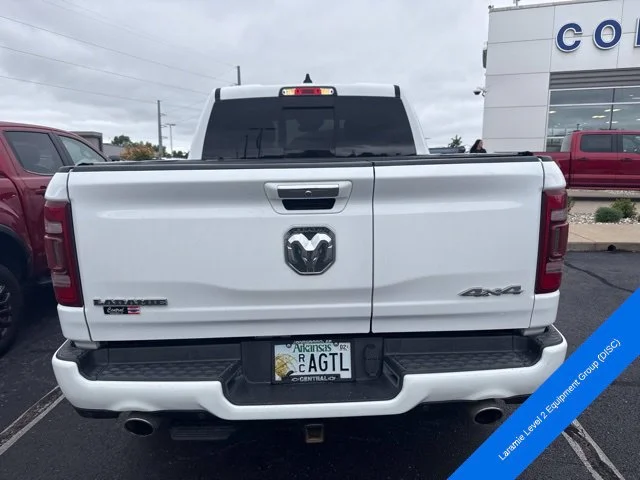 Used 2021 Bright White Clearcoat Ram Laramie image 6