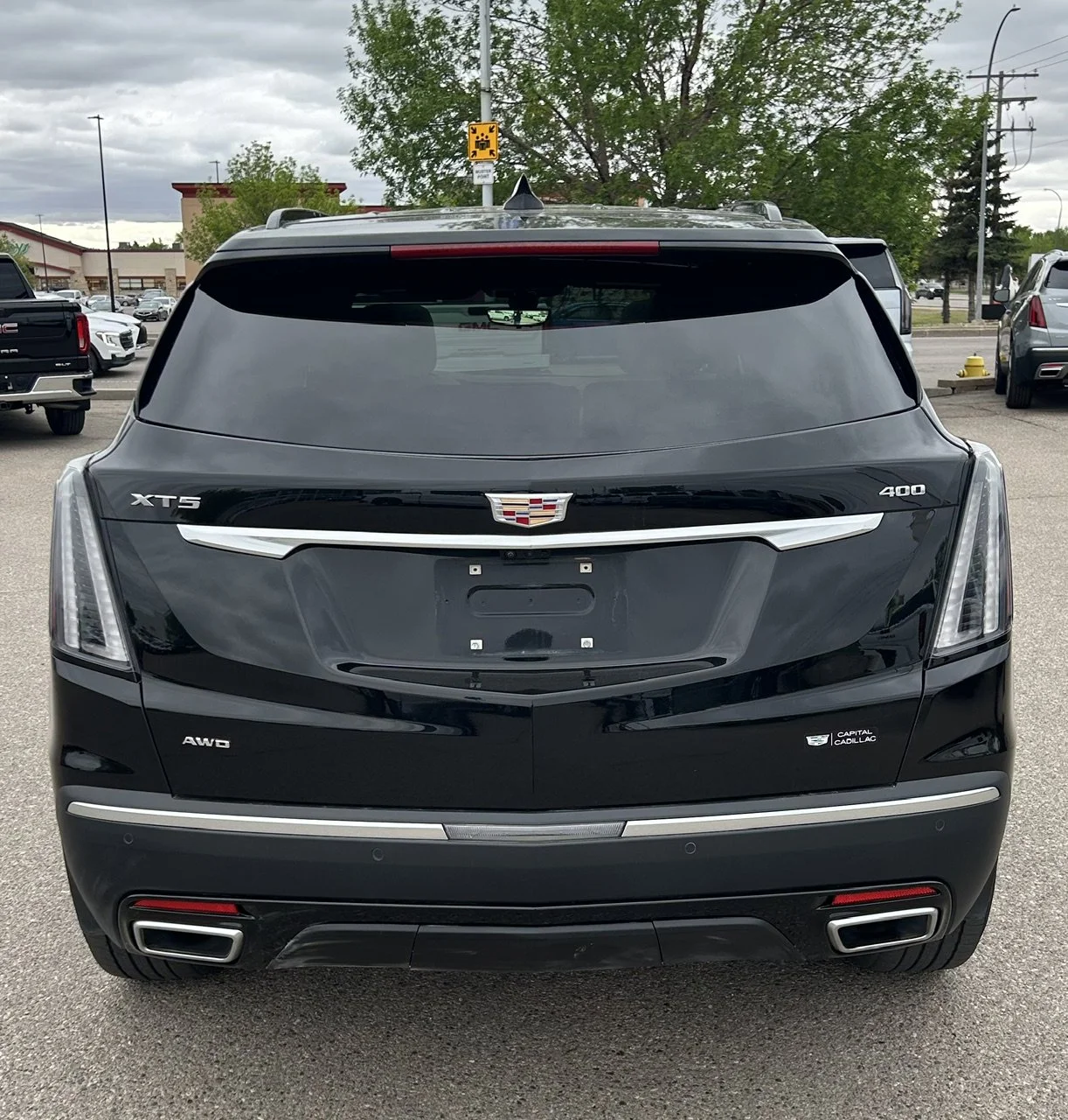 Certified Used 2025 STELLAR BLACK Cadillac AWD Sport image 4