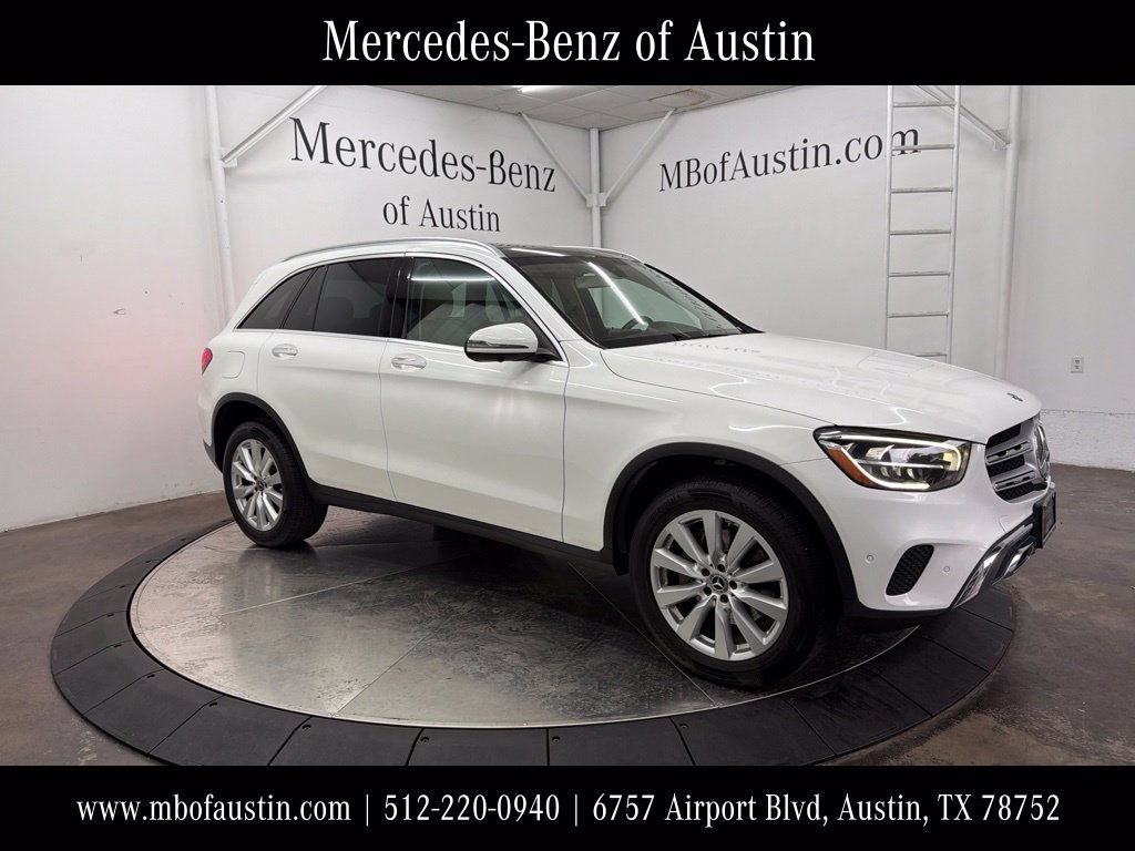 Used 2020 White Mercedes-Benz GLC 300 image 1
