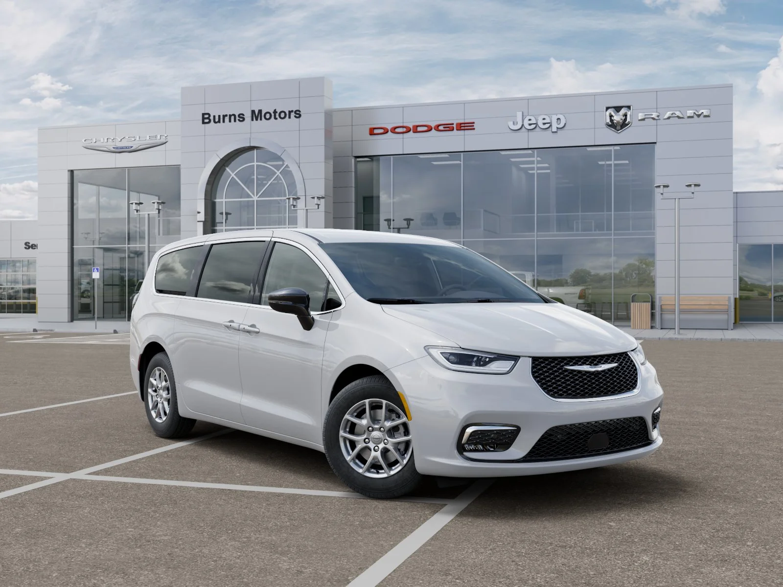 New 2026 Bright White Clear-Coat Exterior Paint Chrysler Select image 31
