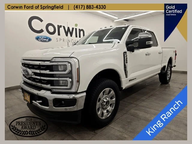 Certified Used 2024 Star White Ford King Ranch image 1