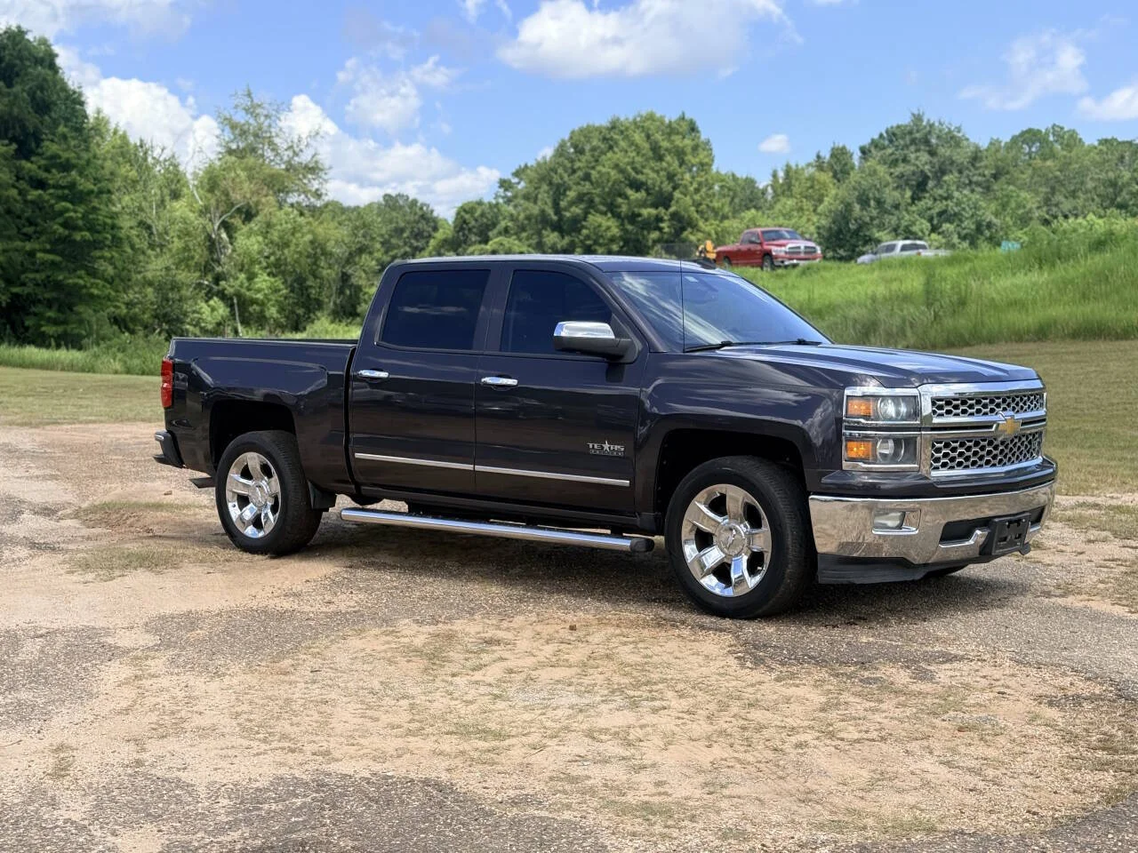 Used 2014 Gray Chevrolet LTZ 4x2 4dr Crew Cab 5.8 ft. SB image 7