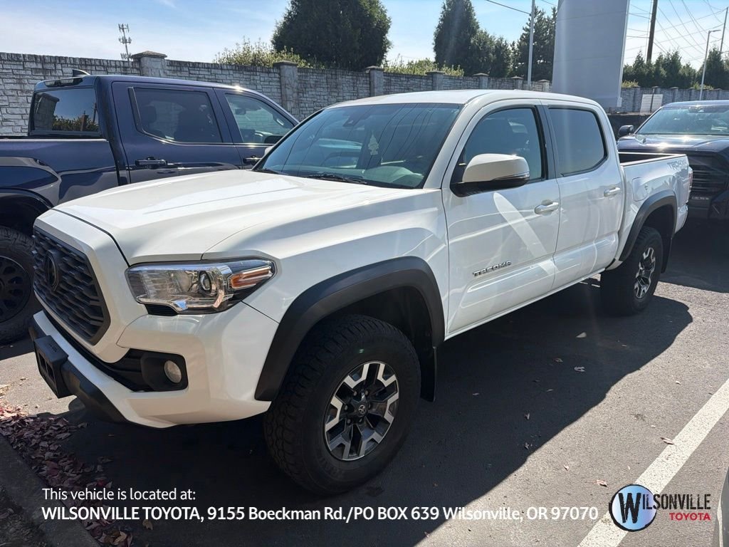 Used 2021 White Toyota TRD Off-Road image 1
