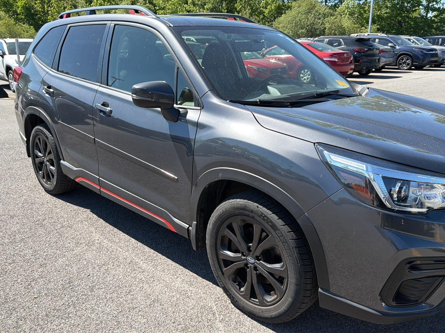 Used 2020 Magnetite Gray Metallic Subaru Sport image 8