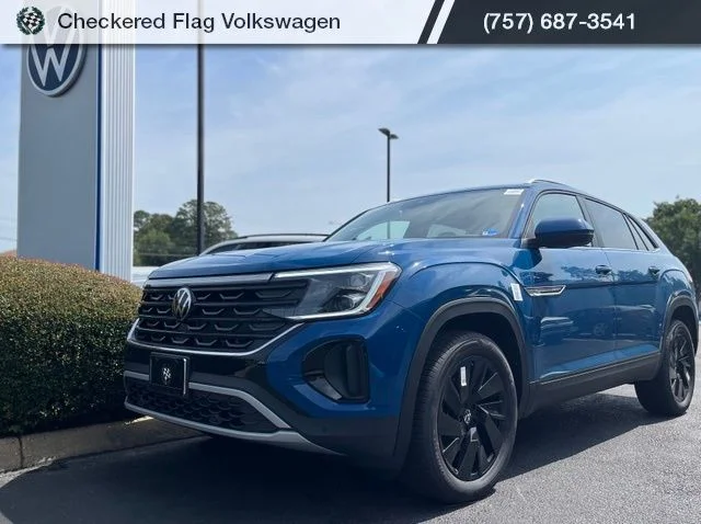 New 2026 Blue Volkswagen 2.0T SE w/Technology image 1