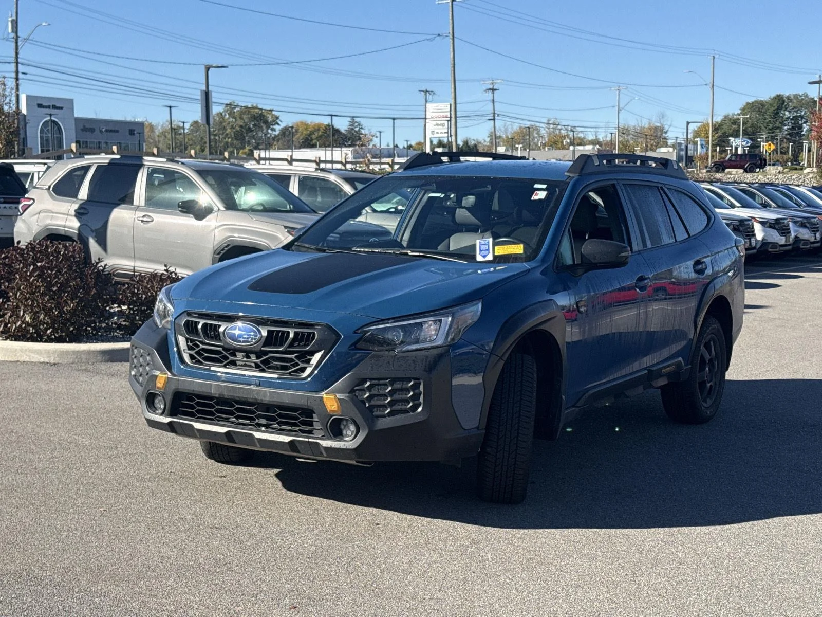 Used 2025 Geyser Blue Subaru Wilderness image 3