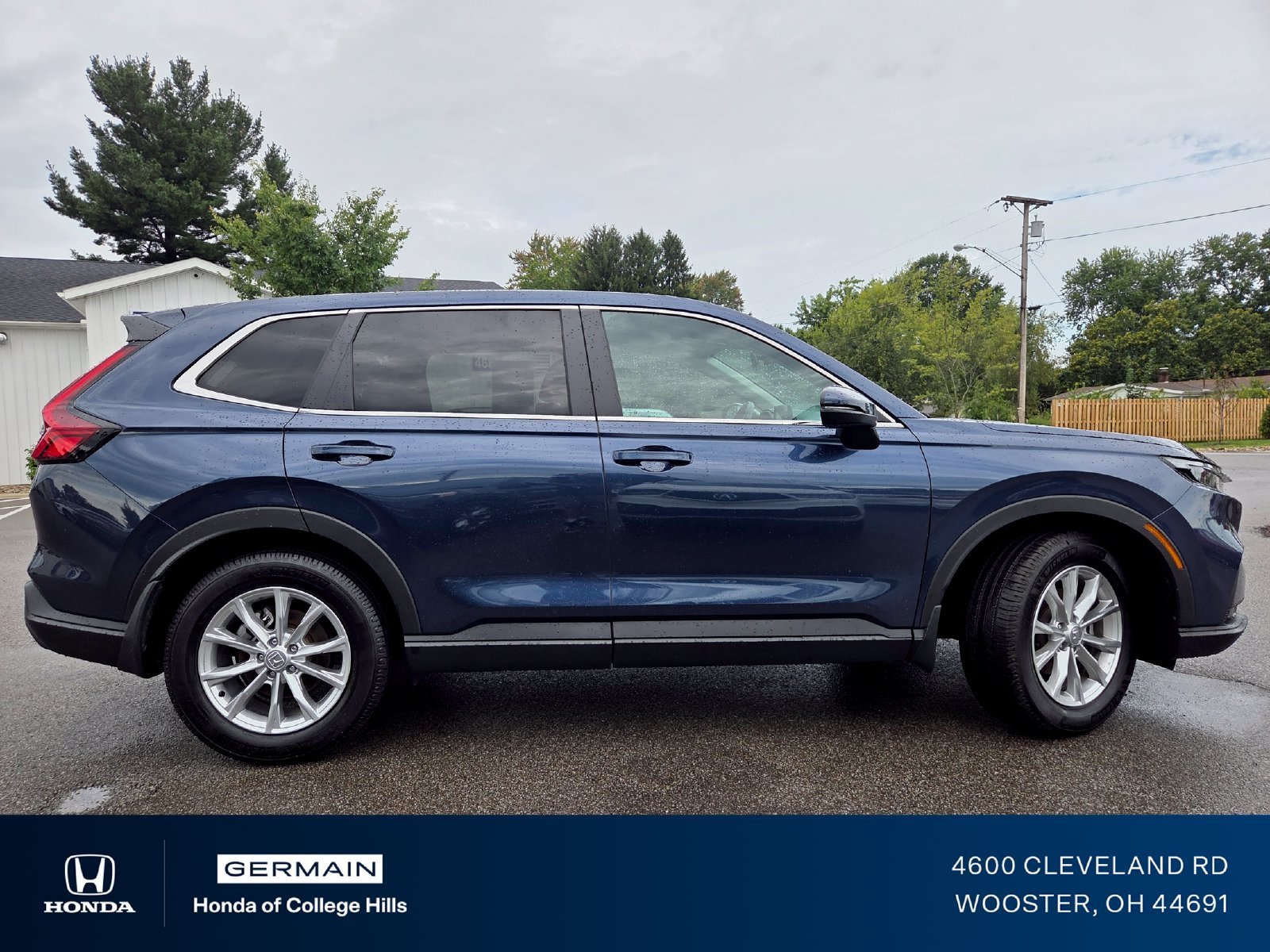 Used 2024 Canyon River Blue Metallic Honda 1.5T AWD EX image 17