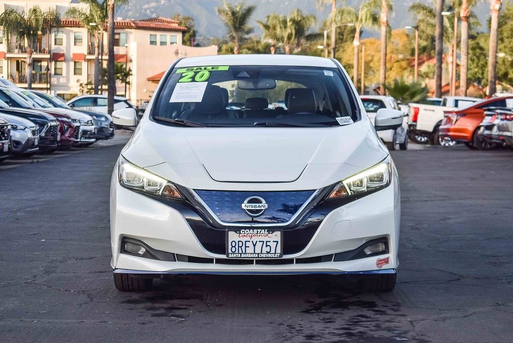 Used 2020 Nissan Leaf SL Plus with VIN 1N4BZ1DP7LC300400 for sale in Santa Barbara, CA