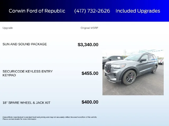 Used 2026 Gray Metallic Ford ST image 6