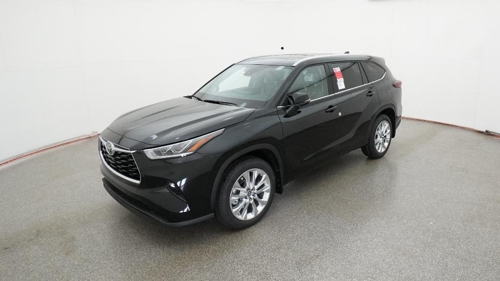 Midnight Black Metallic 2026 Toyota Highlander SUV / Crossover All-Wheel Drive