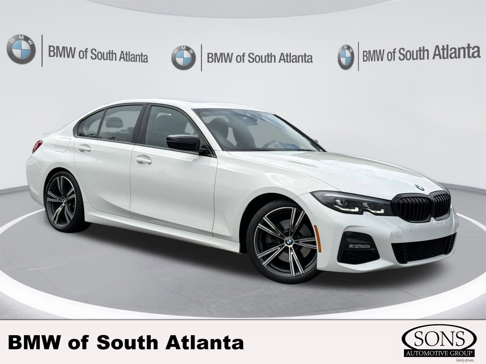 Certified Used 2022 Alpine White BMW 330i image 1