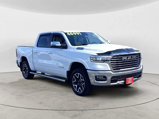 Used 2025 Ivory White Ram Laramie image 7