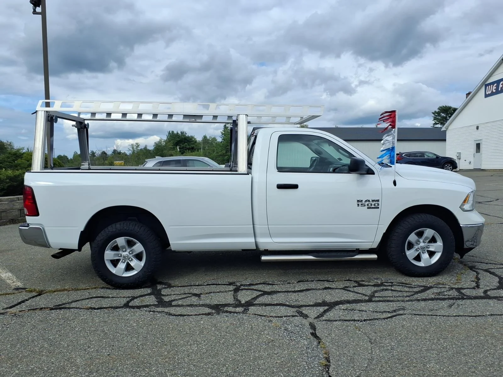 Used 2022 Bright White Clearcoat Ram Tradesman image 4