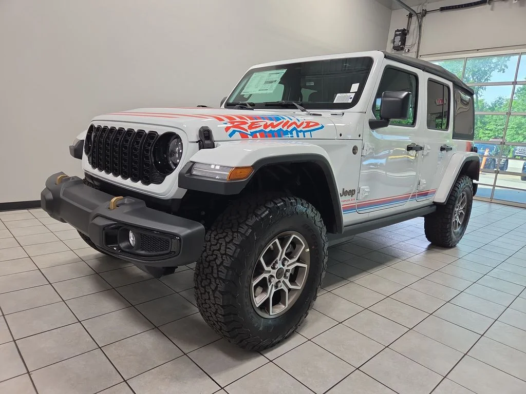 New 2026 Bright White Clearcoat Jeep  image 3