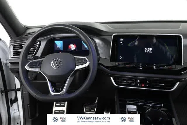 New 2026 opal white pearl Volkswagen 2.0T SEL Premium R-Line image 7