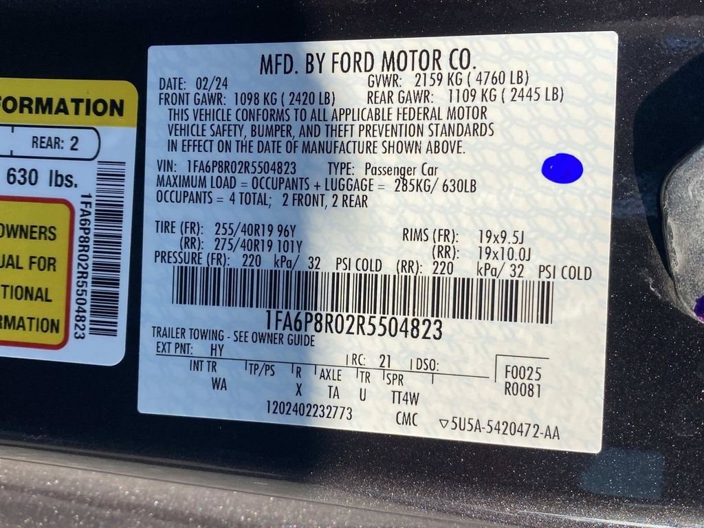 Used 2024 Gray Metallic Ford Dark Horse image 18