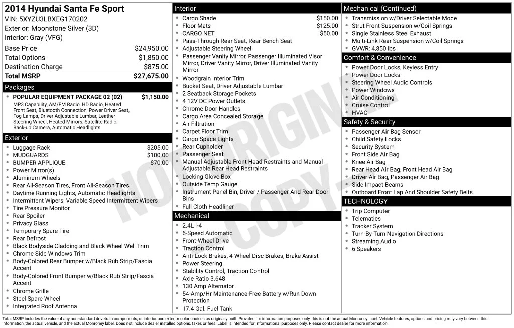 Used 2014 Silver Hyundai Base image 6