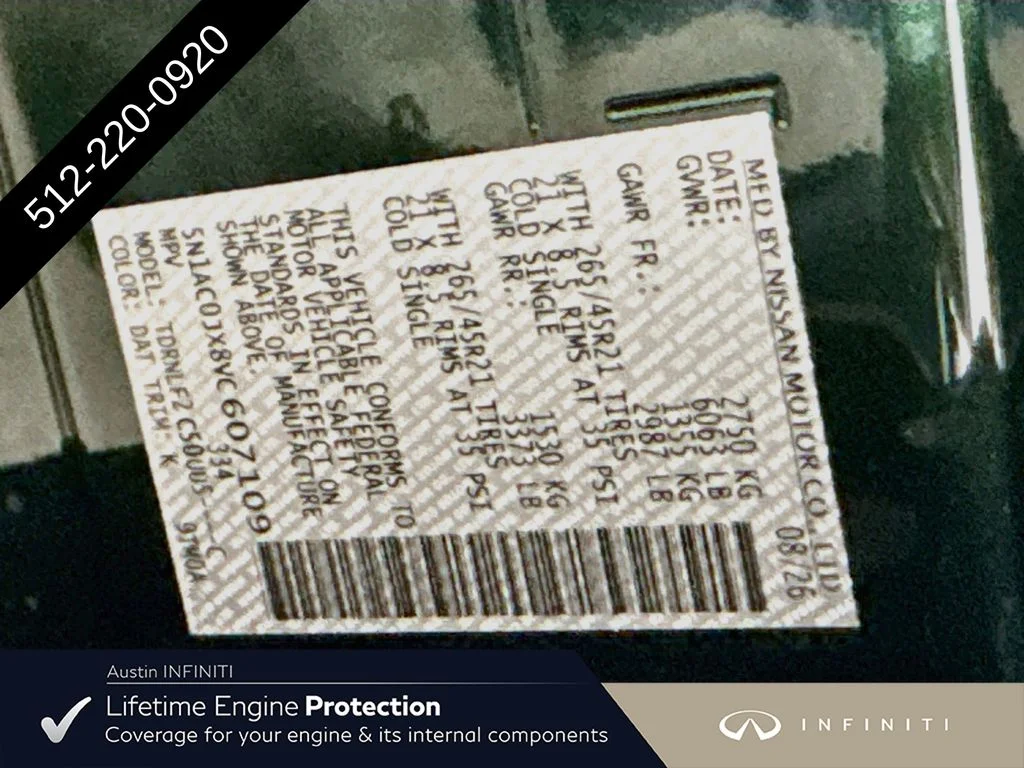 New 2027 Green INFINITI AUTOGRAPH image 43