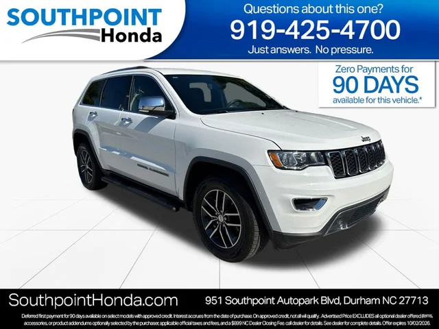 2018 Jeep Grand Cherokee Limited