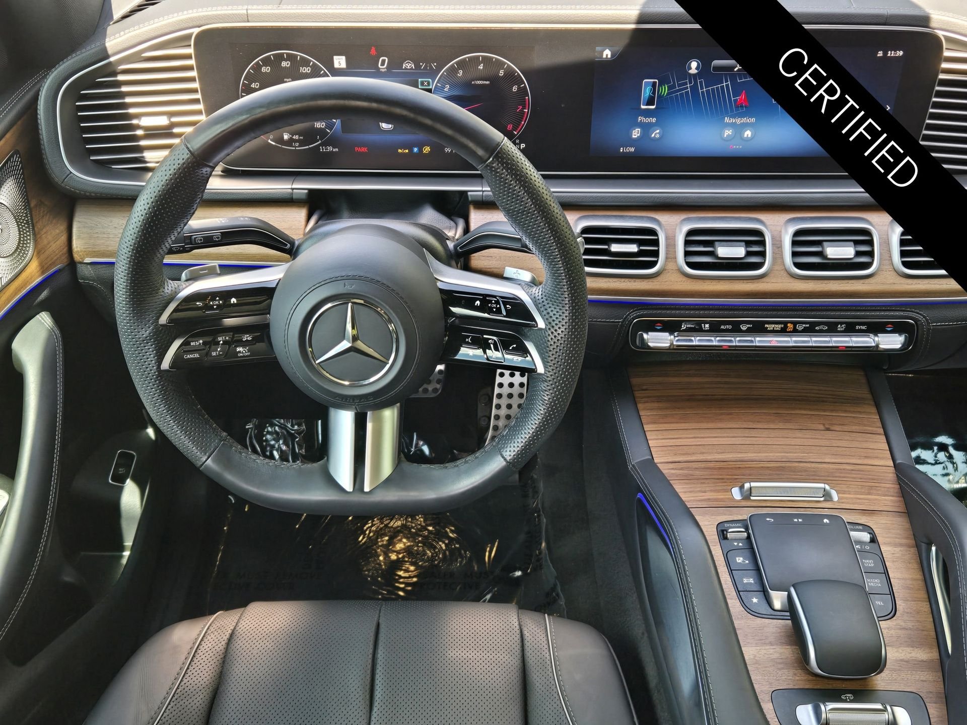 Certified Used 2024 MANUFAKTUR Alpine Gray Mercedes-Benz GLS 580 image 23