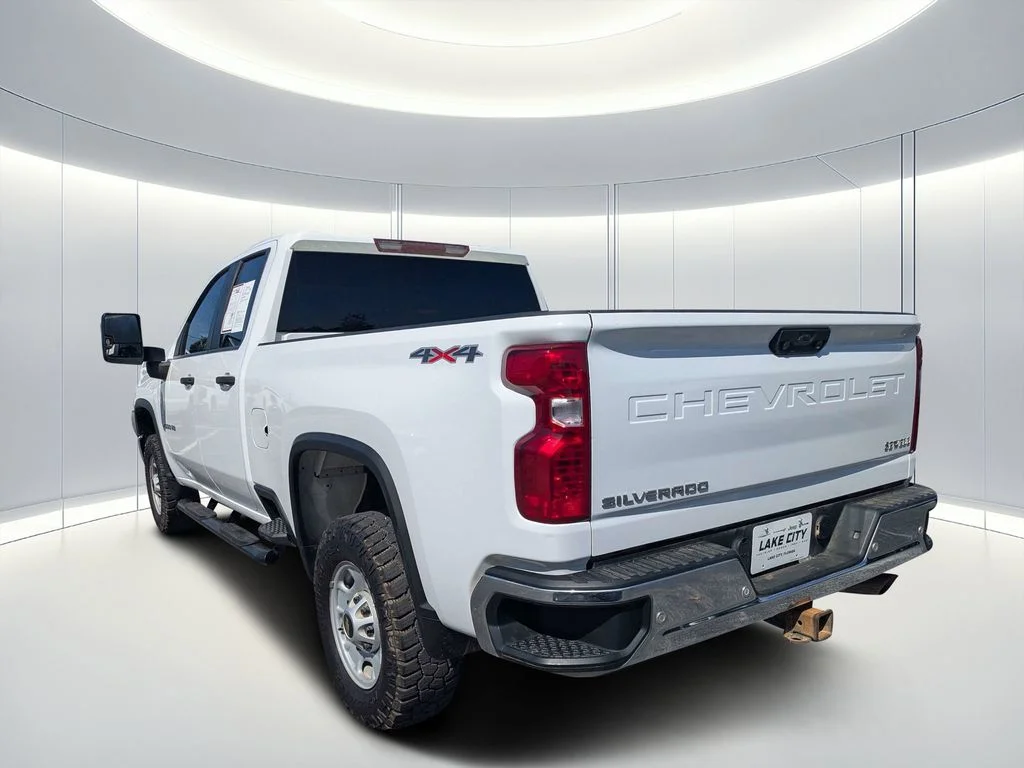 Certified Used 2020 White Chevrolet Work Truck image 6