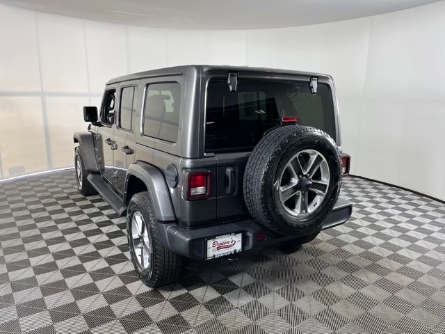 Used 2021 Gray Jeep Unlimited Sahara image 5