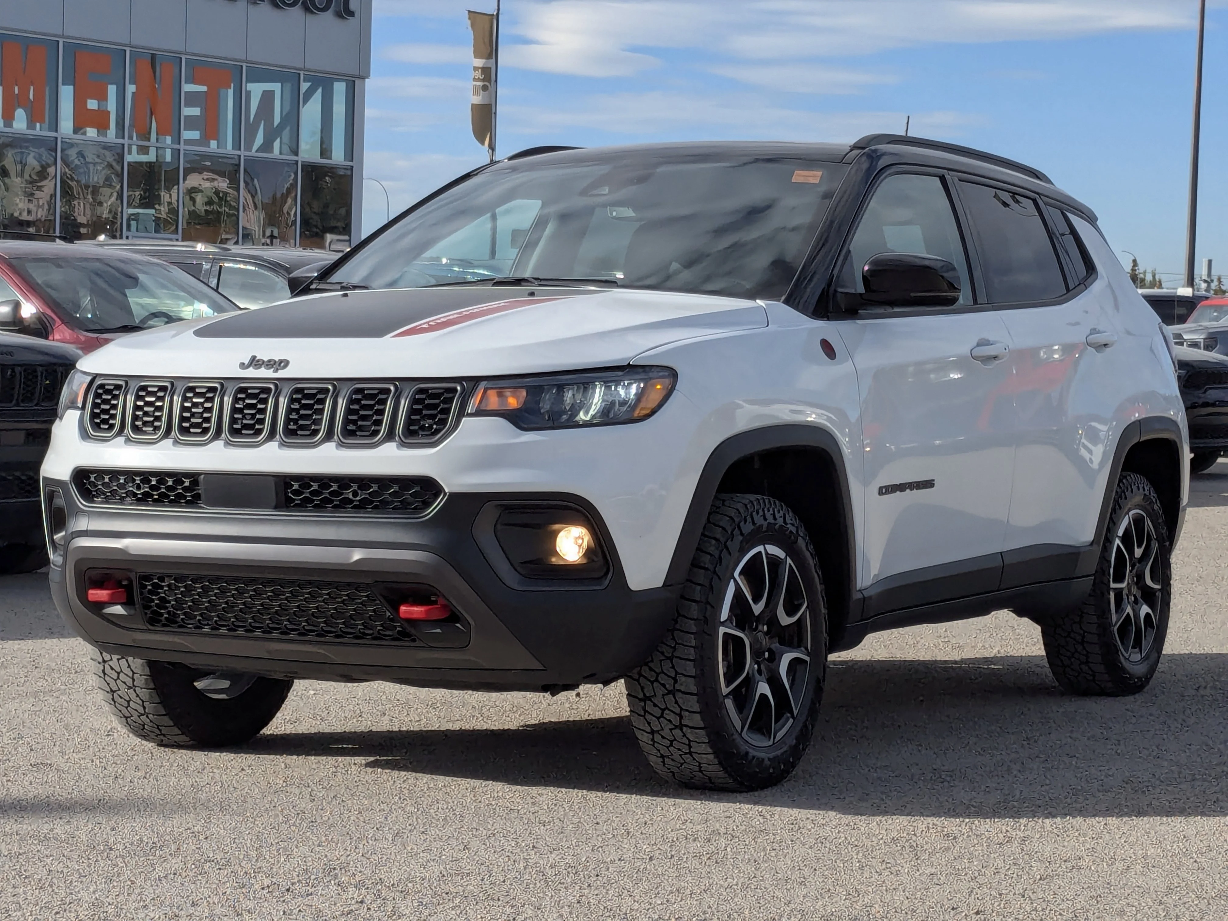 Used 2024 Black Jeep Trailhawk - Sun & Sound Group - Dual Pane Sunroof - Leather - NAV & More image 4